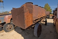 DSC_3358 Many amazing vehicles and implements of origin and times of industrial development are on display at the Motor Transport Museum in Campo, CA