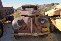 DSC_3371 Many amazing vehicles and implements of origin and times of industrial development are on display at the Motor Transport Museum in Campo, CA