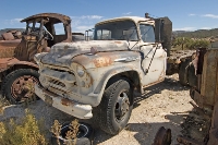 DSC_3398 Many amazing vehicles and implements of origin and times of industrial development are on display at the Motor Transport Museum in Campo, CA