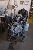 DSC_3256_Engine Engine for the 1924 Cadillac Bus being restored.