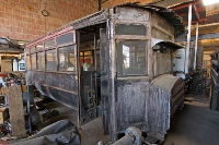 DSC_3265_1923_Mac_Bus 1923 Mac Bus - this city bus operated in Hazelton, PA 1923 -1936. Stored in a barn until 1997 when it was discovered and shipped to San Diego.