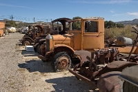 DSC_3303 Many amazing vehicles and implements of origin and times of industrial development are on display at the Motor Transport Museum in Campo, CA