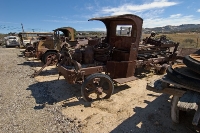 DSC_3314 Many amazing vehicles and implements of origin and times of industrial development are on display at the Motor Transport Museum in Campo, CA