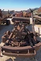 DSC_3348 Many amazing vehicles and implements of origin and times of industrial development are on display at the Motor Transport Museum in Campo, CA