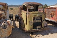DSC_3356 Many amazing vehicles and implements of origin and times of industrial development are on display at the Motor Transport Museum in Campo, CA